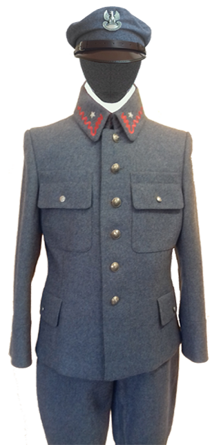 mundur oficerski legionów Pi³sudskiego umundurowanie legionowe
