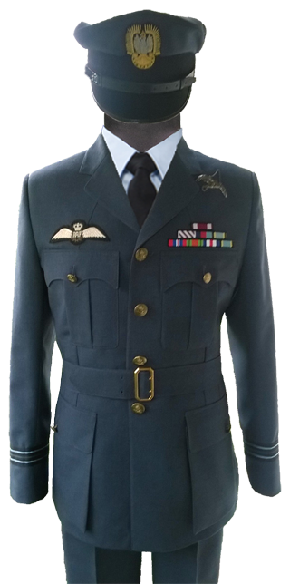 mundur pilota RAF odzie¿ dla rekonstruktorów