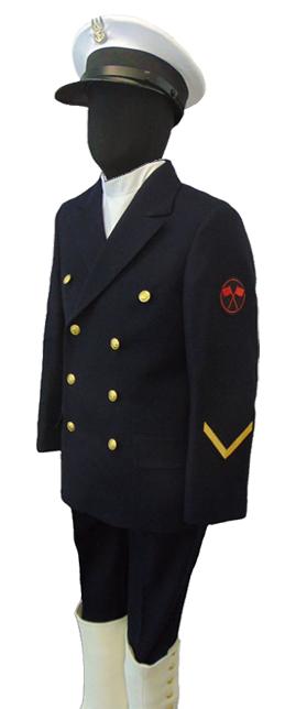 rekonstrukcja historyczna mundur podoficera marynarki wojennej II RP